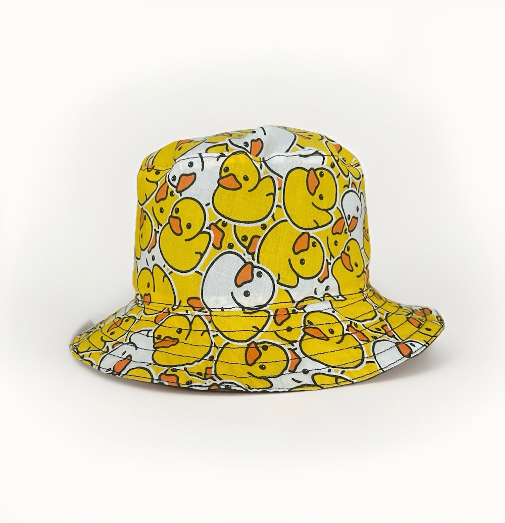 Summer Reversible Bucket Hat - Rubber Duck