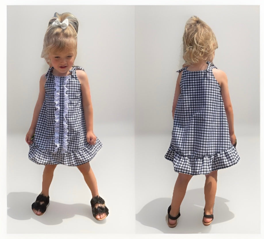 Lace Detail Summer Dress