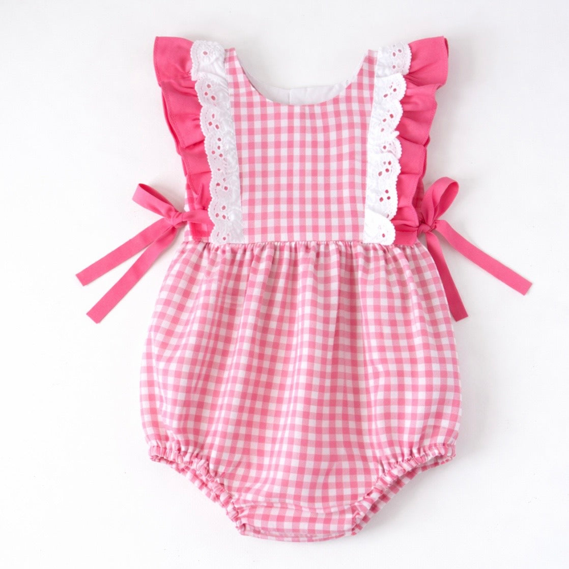 Gingham Romper