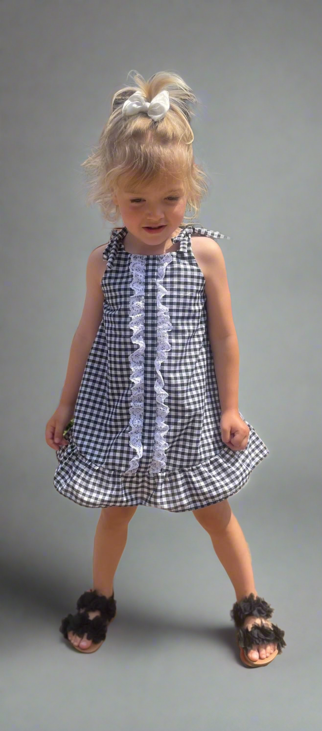 Lace Detail Summer Dress