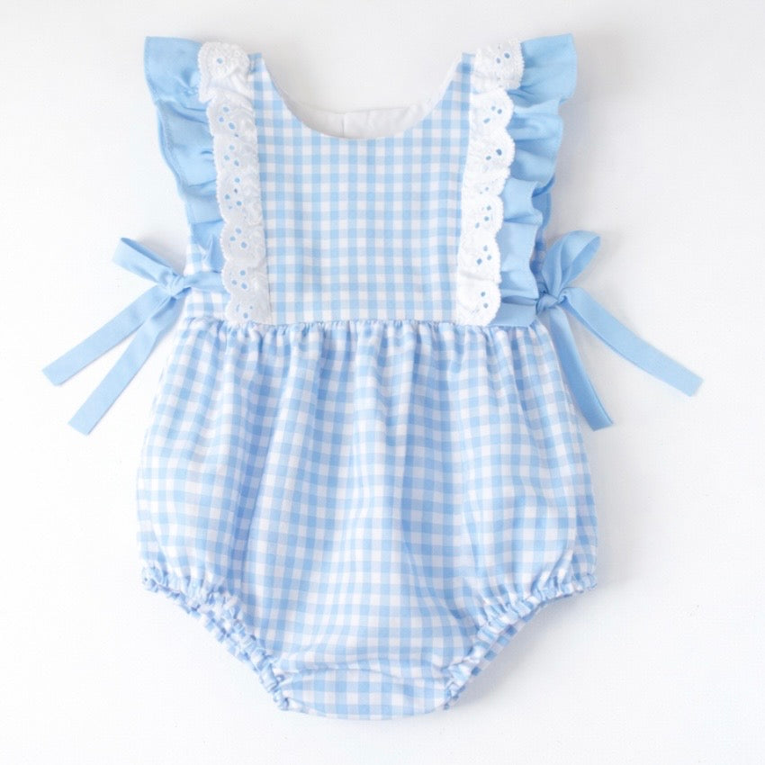 Gingham Romper