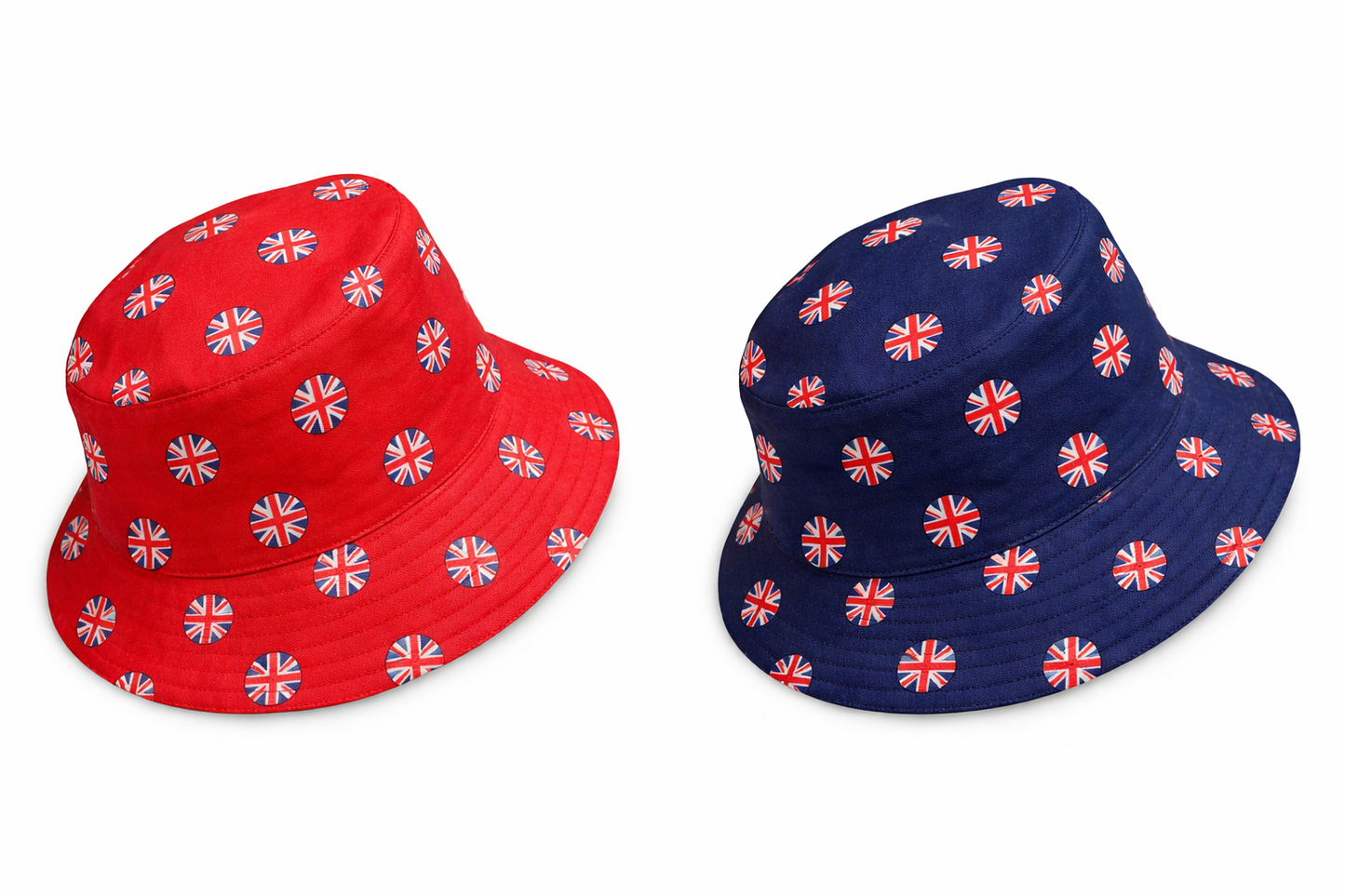 Summer Reversible Bucket Hat - ENGLAND FLAG