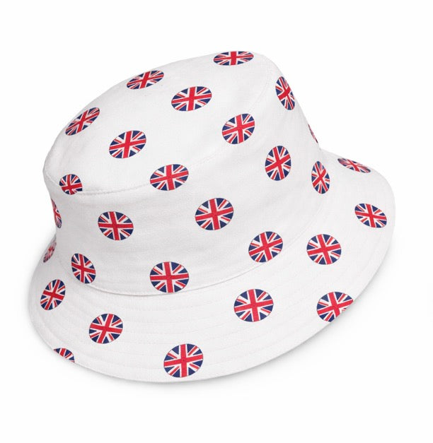 Summer Reversible Bucket Hat - ENGLAND FLAG