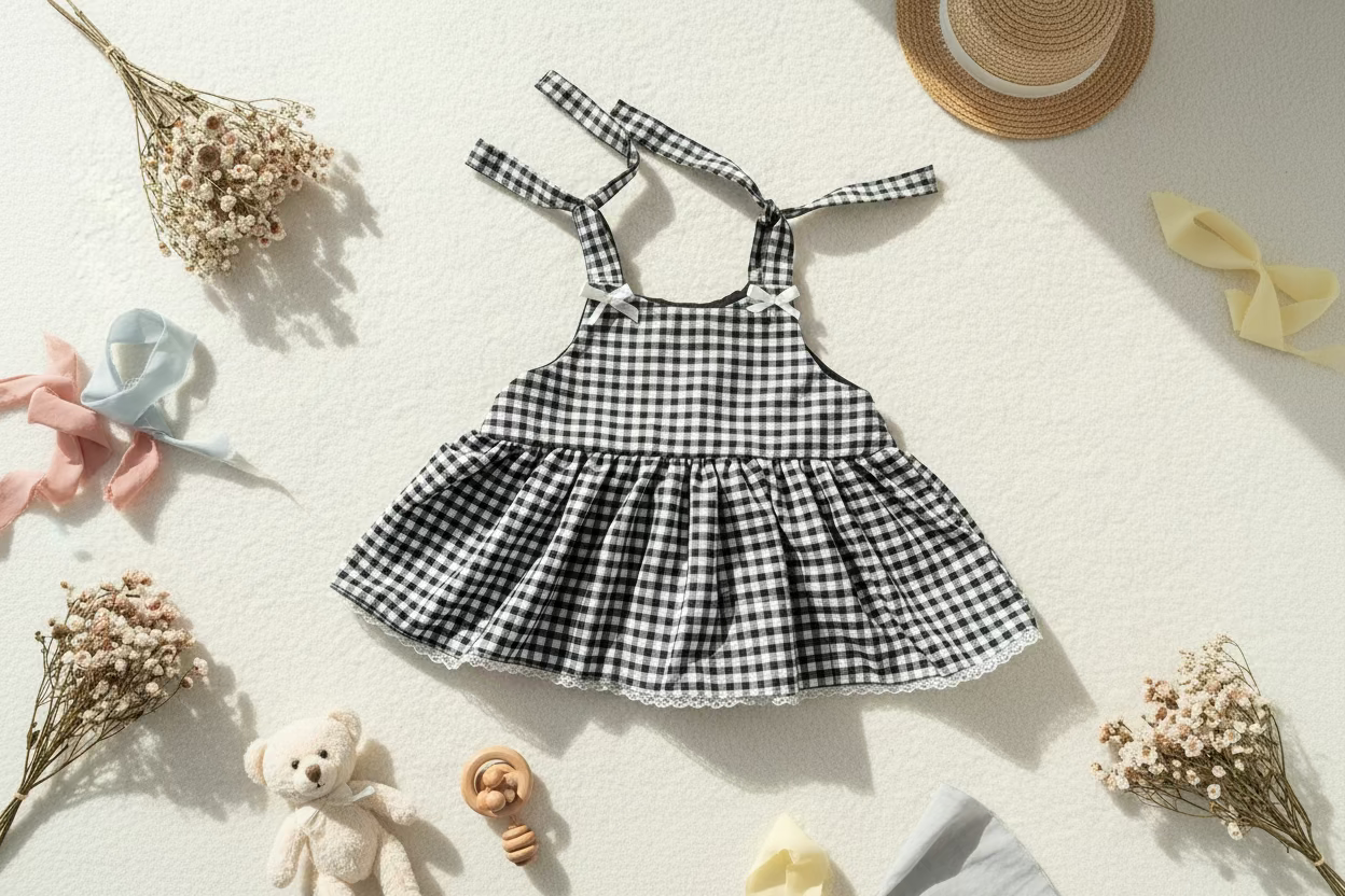 Frilly summer top