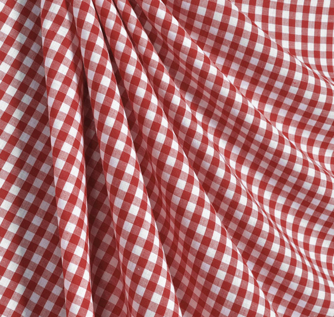 Gingham Box-pleated sleeveless Dress
