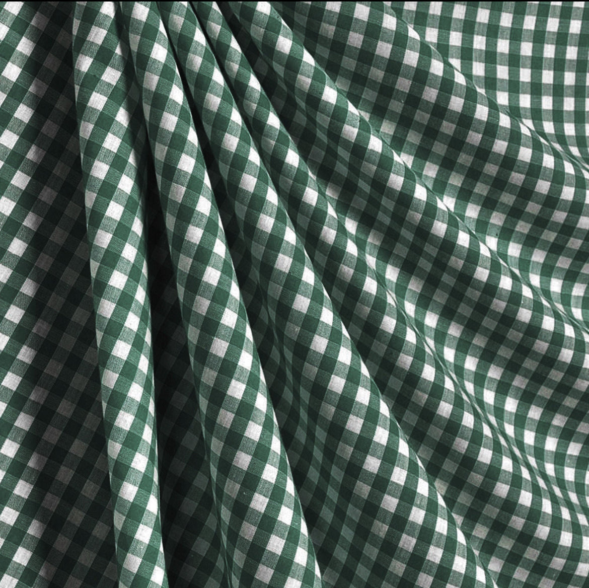 Gingham Box-pleated sleeveless Dress